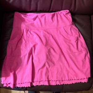 Peter Millar Women’s Golf Skort Sz‎ XS UPF 50+ Hot Pink with Pockets